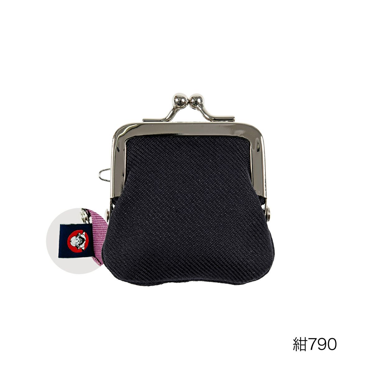 .fukuske(ドットフクスケ)：がま助財布無地小銭入れ足袋生地使用日本製(90X90020)