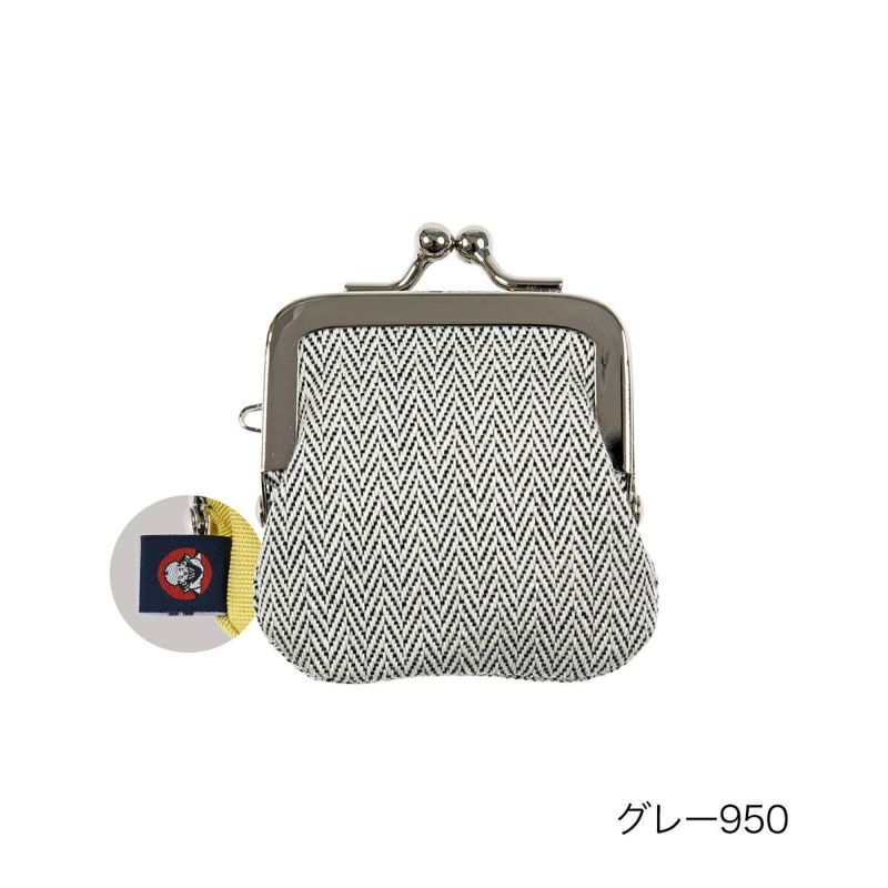 .fukuske(ドットフクスケ)：がま助財布無地小銭入れ足袋生地使用日本製(90X90020)