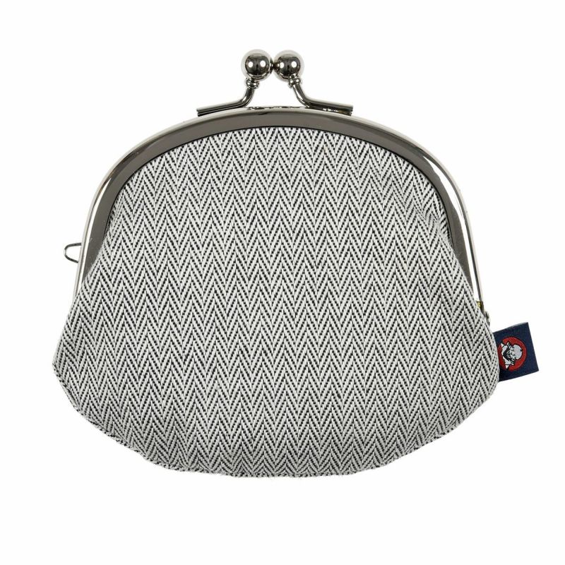 .fukuske(ドットフクスケ)：がま助財布無地3.3寸小銭入れ足袋生地使用日本製(90X90021)