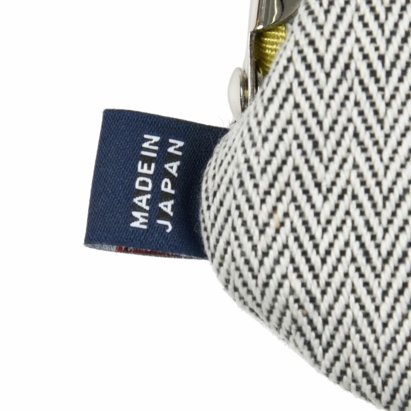 .fukuske(ドットフクスケ)：がま助財布無地3.3寸小銭入れ足袋生地使用日本製(90X90021)