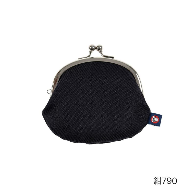 .fukuske(ドットフクスケ)：がま助財布無地3.3寸小銭入れ足袋生地使用日本製(90X90021)