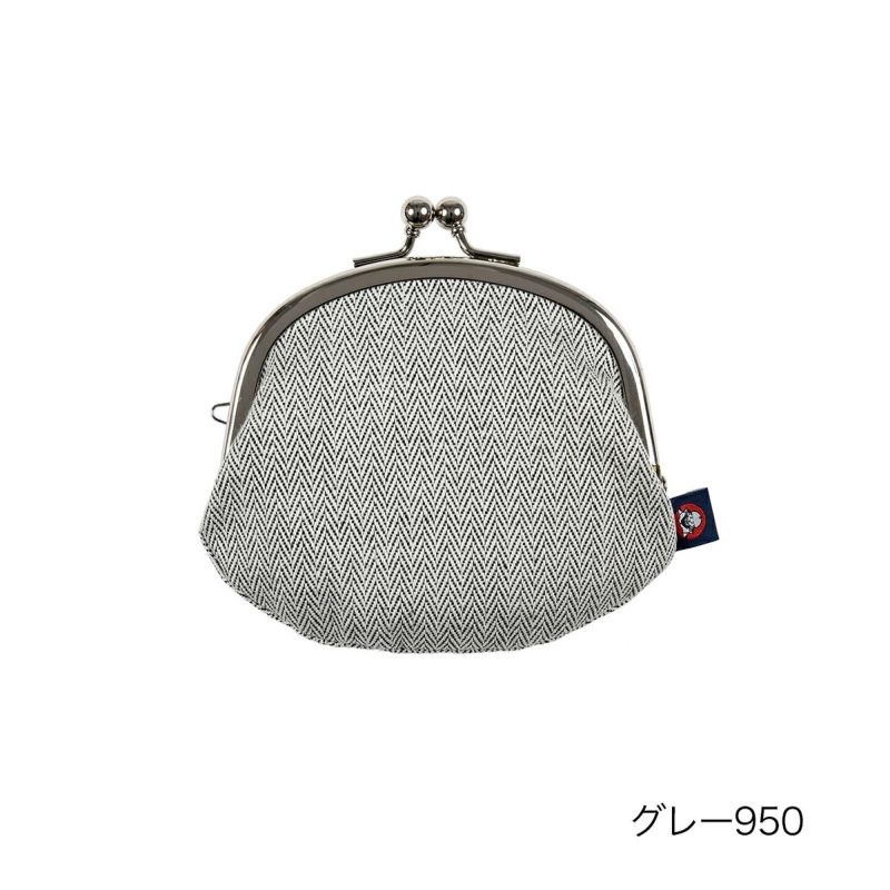 .fukuske(ドットフクスケ)：がま助財布無地3.3寸小銭入れ足袋生地使用日本製(90X90021)