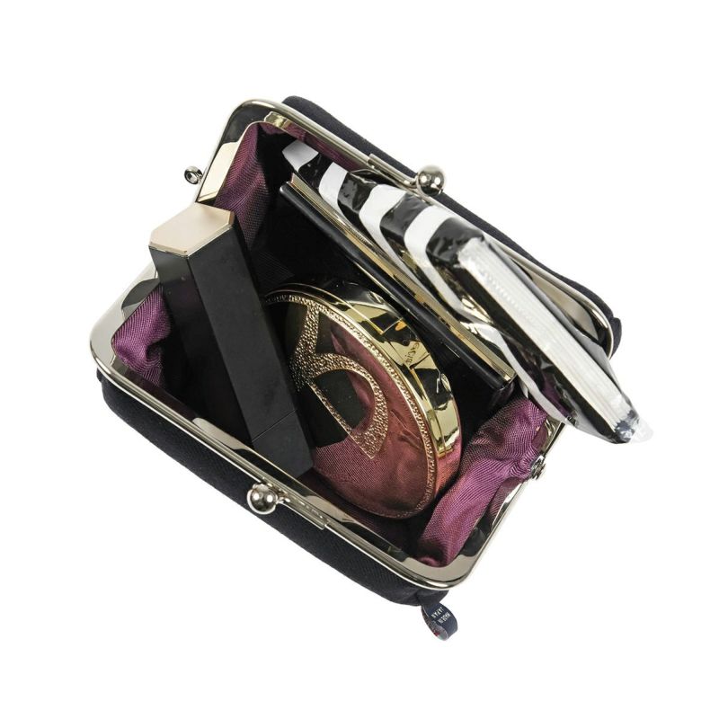 .fukuske(ドットフクスケ)：がま助ポーチ無地ミニポーチ足袋生地使用日本製(90X90022)