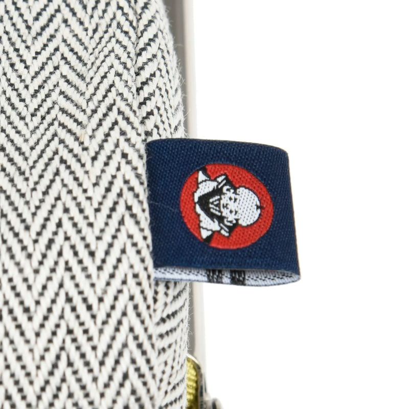 .fukuske(ドットフクスケ)：がま助ポーチ無地ミニポーチ足袋生地使用日本製(90X90022)