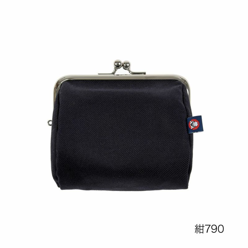 .fukuske(ドットフクスケ)：がま助ポーチ無地ミニポーチ足袋生地使用日本製(90X90022)