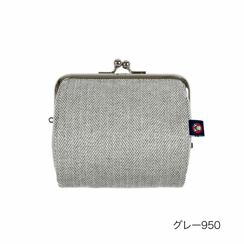 .fukuske(ドットフクスケ)：がま助ポーチ無地ミニポーチ足袋生地使用日本製(90X90022)