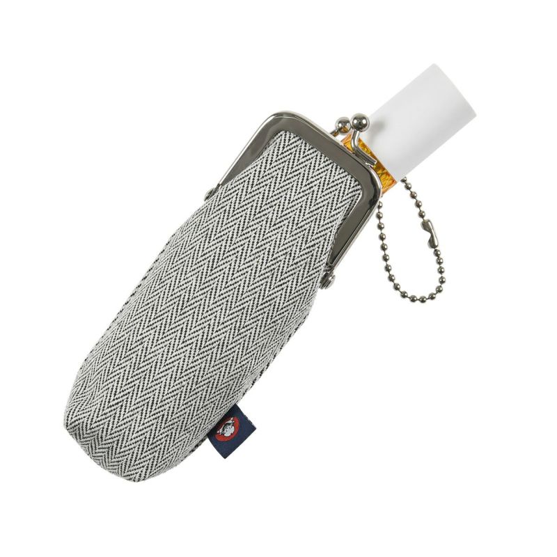 .fukuske(ドットフクスケ)：がま助リップケース無地足袋生地使用日本製(90X90023)