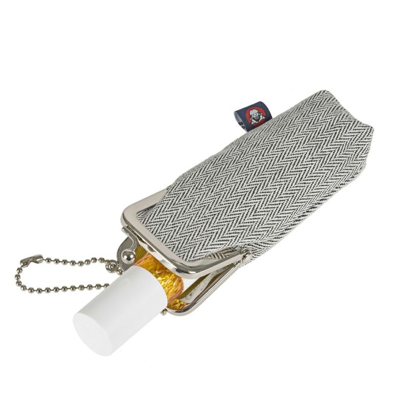 .fukuske(ドットフクスケ)：がま助リップケース無地足袋生地使用日本製(90X90023)