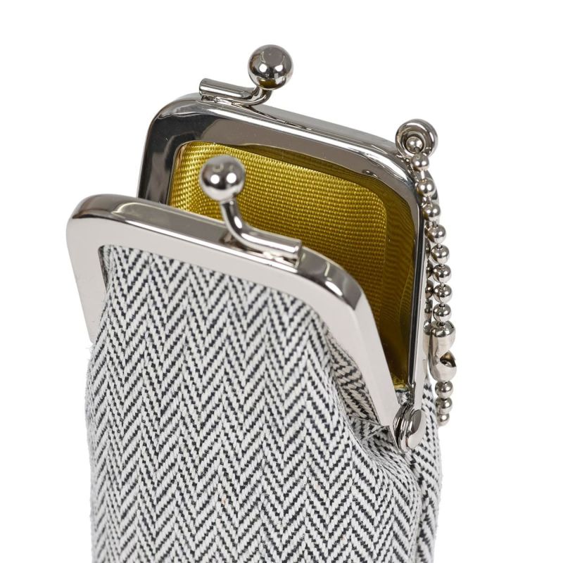 .fukuske(ドットフクスケ)：がま助リップケース無地足袋生地使用日本製(90X90023)