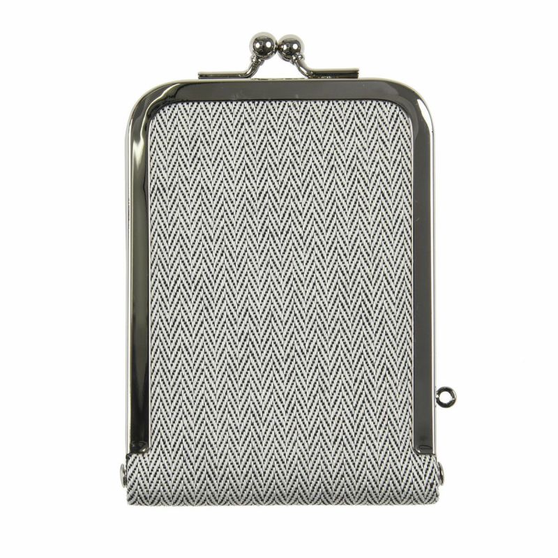 .fukuske(ドットフクスケ)：がま助ミラー無地立て鏡足袋生地使用日本製(90X90024)