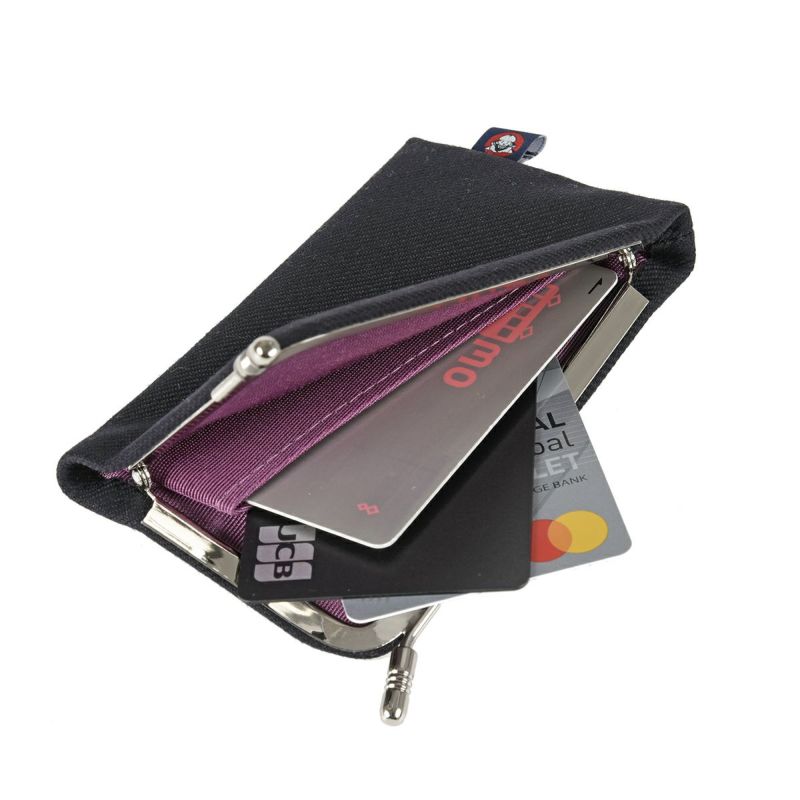 .fukuske(ドットフクスケ)：がま助カードケース無地足袋生地使用日本製(90X90025)