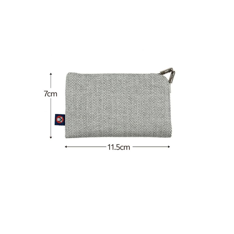 .fukuske(ドットフクスケ)：がま助カードケース無地足袋生地使用日本製(90X90025)