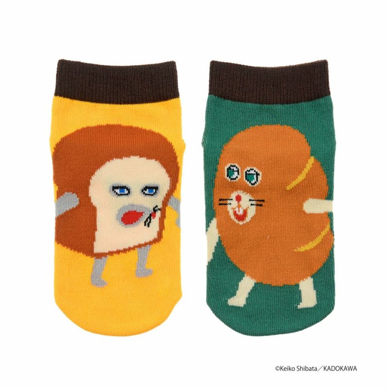 【パンどろぼう】 靴下 パンどろぼう スニーカー丈 (369-25A1)