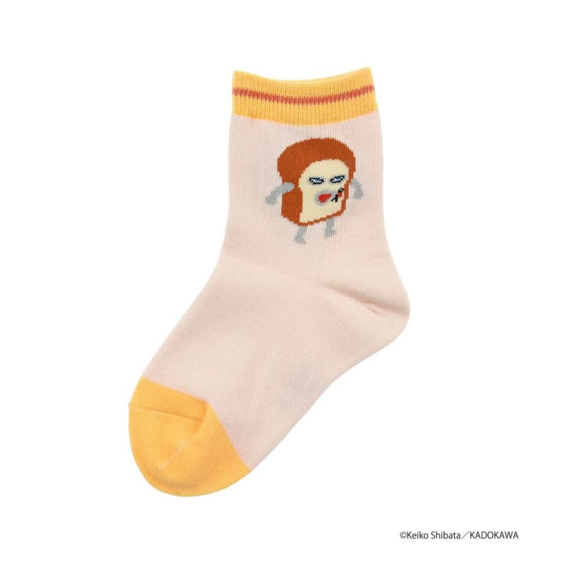 【パンどろぼう】 靴下 パンどろぼう クルー丈 (369-25A2)