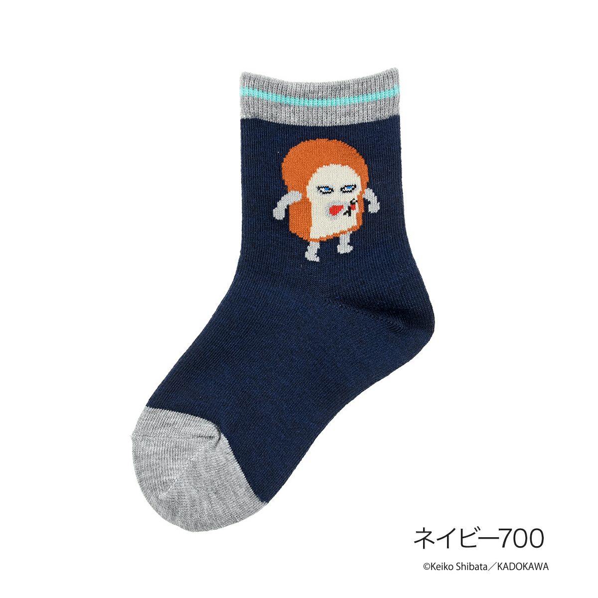 【パンどろぼう】 靴下 パンどろぼう クルー丈 (369-25A2)