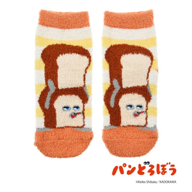 【パンどろぼう】 靴下 パンどろぼう クルー丈 (369-25A4)