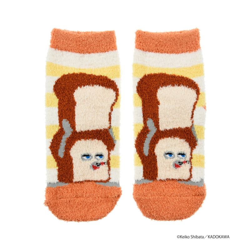 【パンどろぼう】 靴下 パンどろぼう クルー丈 (369-25A4)