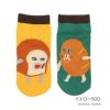 【パンどろぼう】 靴下 パンどろぼう スニーカー丈 (369-25B1)