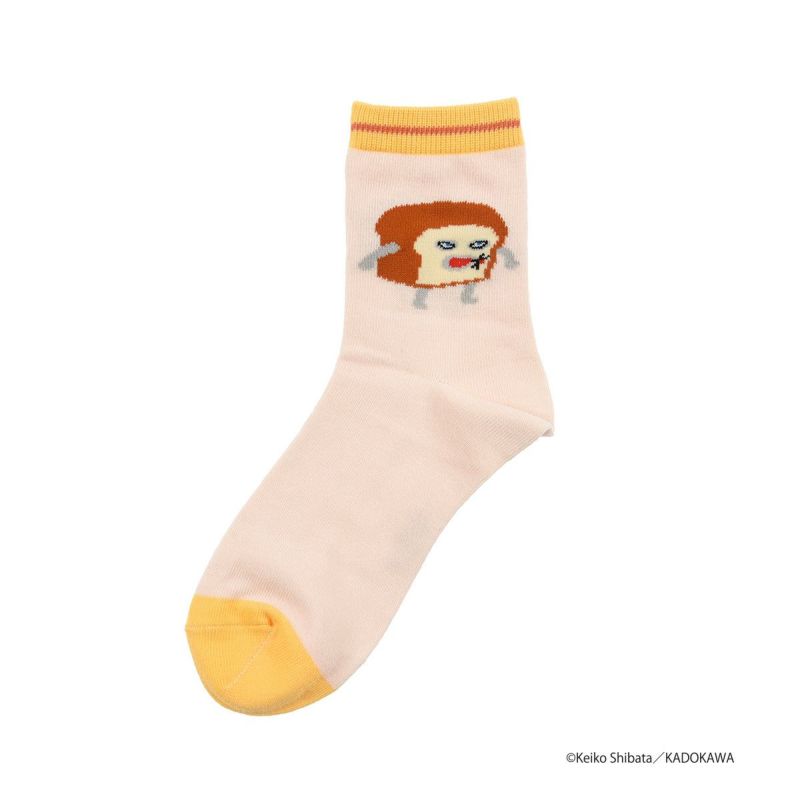 【パンどろぼう】 靴下 パンどろぼう クルー丈 (369-25B2)