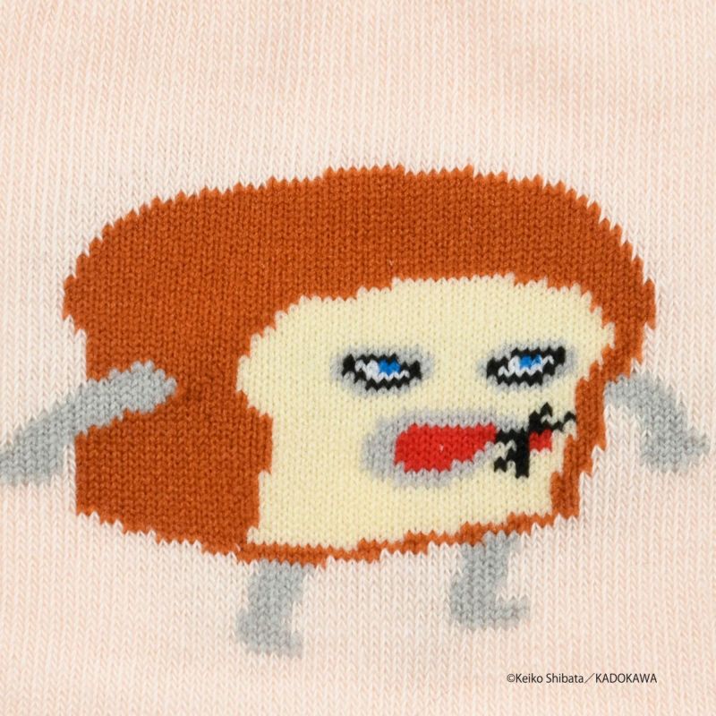 【パンどろぼう】 靴下 パンどろぼう クルー丈 (369-25B2)