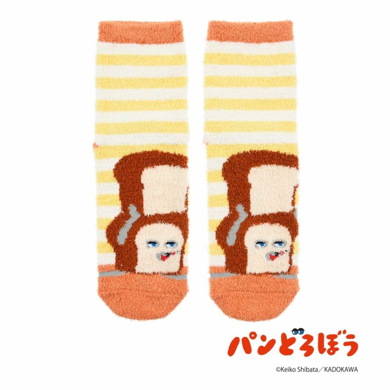 【パンどろぼう】 靴下 パンどろぼう クルー丈 (369-25B4)