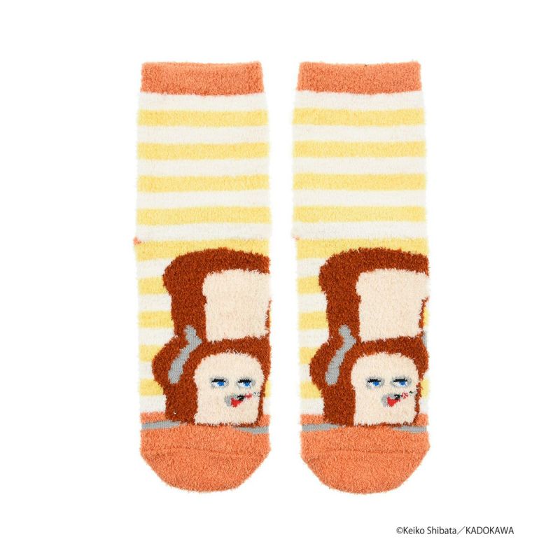 【パンどろぼう】 靴下 パンどろぼう クルー丈 (369-25B4)