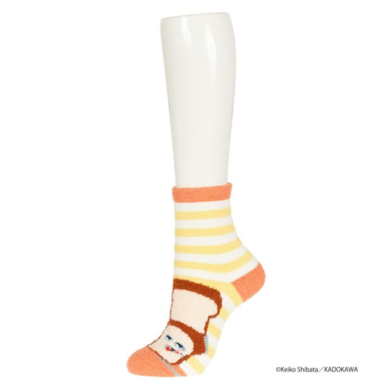 【パンどろぼう】 靴下 パンどろぼう クルー丈 (369-25B4)