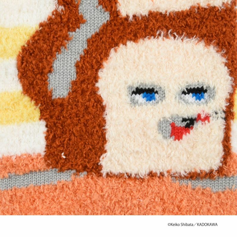 【パンどろぼう】 靴下 パンどろぼう クルー丈 (369-25B4)