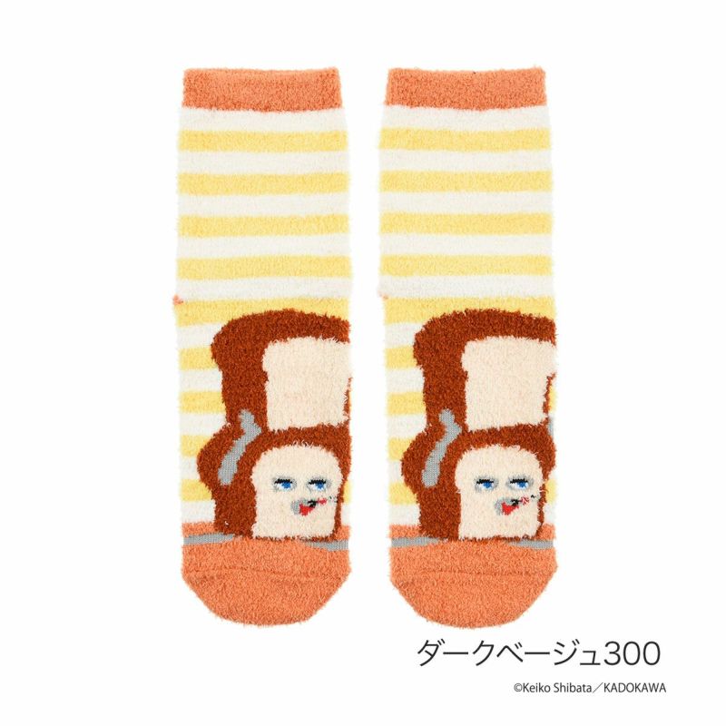 【パンどろぼう】 靴下 パンどろぼう クルー丈 (369-25B4)