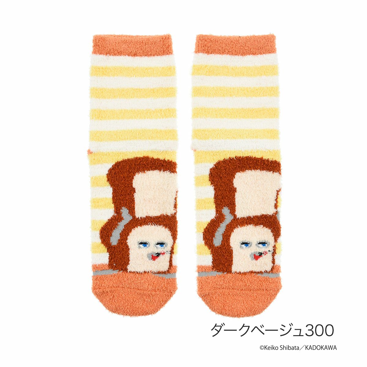 【パンどろぼう】 靴下 パンどろぼう クルー丈 (369-25B4)
