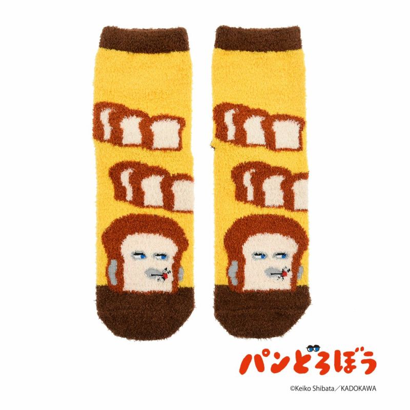 【パンどろぼう】 靴下 パンどろぼう クルー丈 (369-25B5)