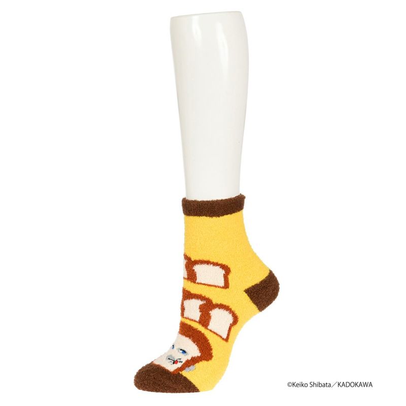 【パンどろぼう】 靴下 パンどろぼう クルー丈 (369-25B5)